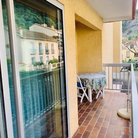 Cosy Avec Terrasse - 2 Pers - Amelie-les-bains - Fr-1-703-58 Apartment