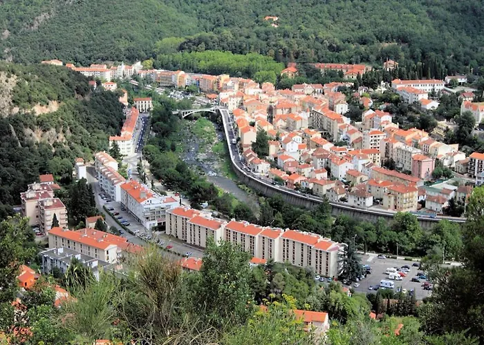 Cosy Avec Terrasse - 2 Pers - Amelie-les-bains - Fr-1-703-58 Amélie-les-Bains-Palalda